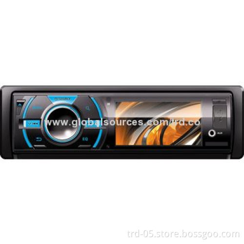 1 Din 3'' in-dash DVD media player car stereo media player FM radio, detachable panel